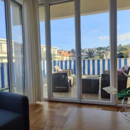 Grand Appartement Terrasse Parking Nice Bagian luar foto