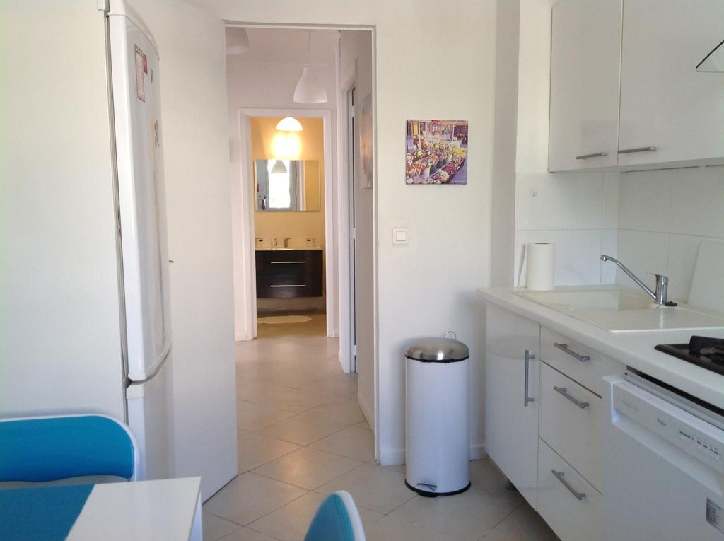 Grand Appartement Terrasse Parking Nice Bagian luar foto