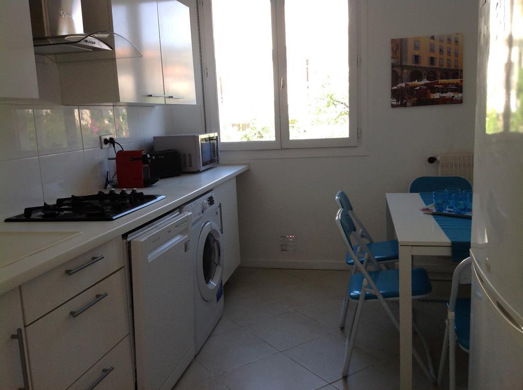 Grand Appartement Terrasse Parking Nice Bagian luar foto
